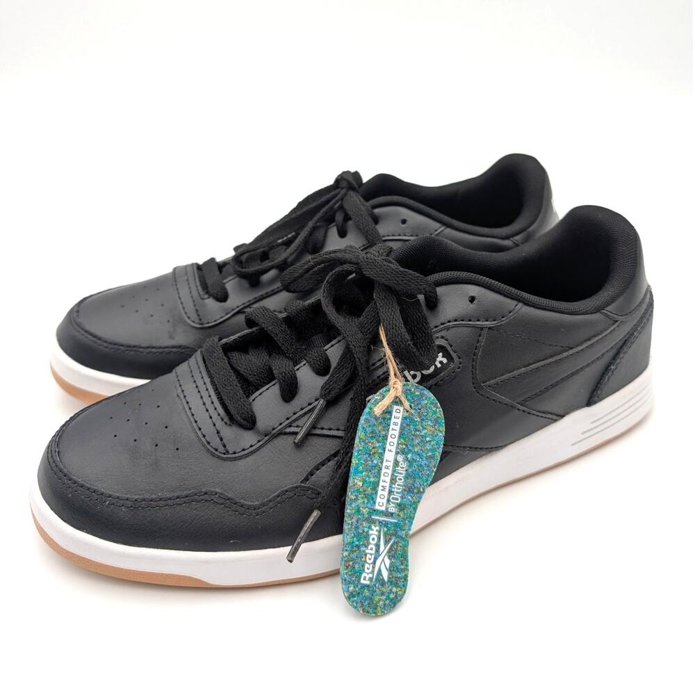 Reebok Court Advance Sneaker Shoes Lace-Up Men's Black Size US10.5 EU44
